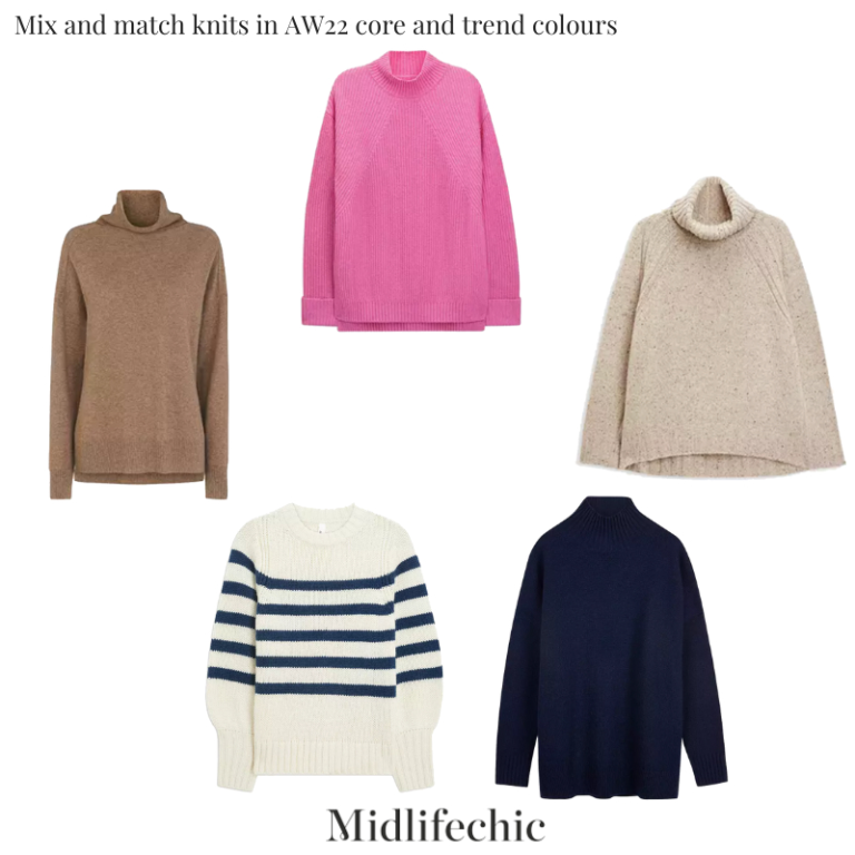 Easy ways to build a colourful winter wardrobe - Midlifechic