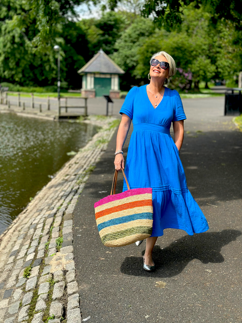 Summer dresses for women over 50, Nikki Garnett