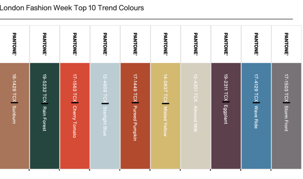 colour trends autumn 24